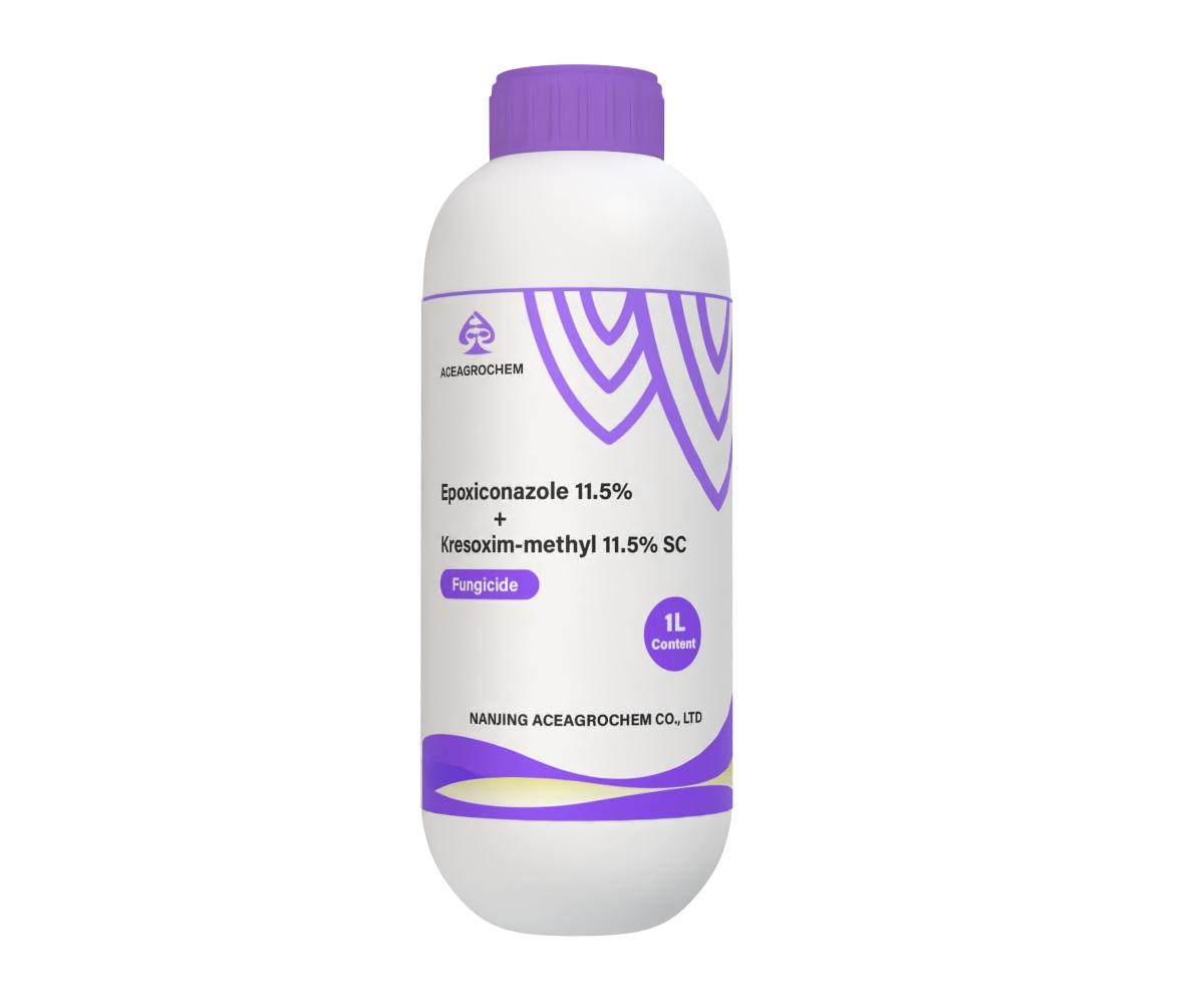 Epoxiconazole 11.5% + Kresoxim-methyl 11.5% SC